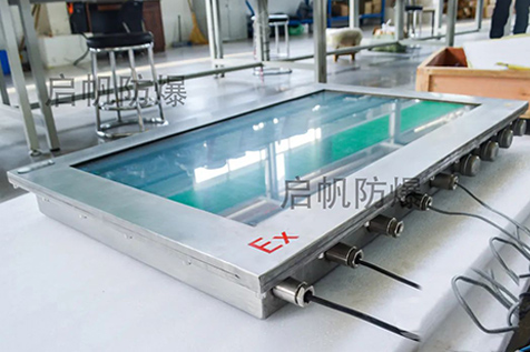 启帆防爆出售防爆触摸显示器电阻屏 尺寸可定制